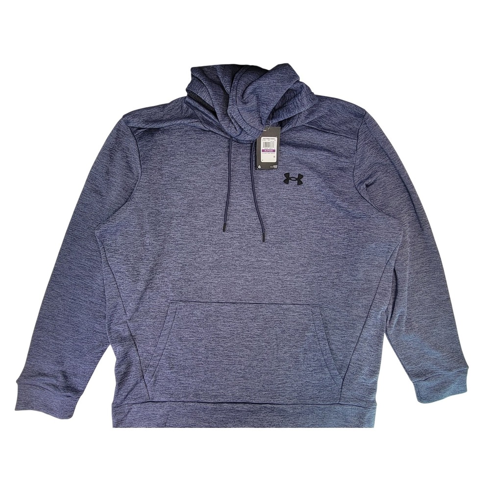Under‎ Armour Men's Fleece Hoodie Loose Fit 2XL Charcoal Heather